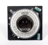 Image 2 of Wollensak VOLTAS 6 1/2x8 1/2 10.5" [270mm] F8 large format lens #1937