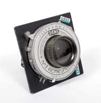 Image 1 of Wollensak VOLTAS 6 1/2x8 1/2 10.5" [270mm] F8 large format lens #1937