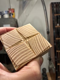 Image 3 of Letterpress Wood Type Pattern Bolck Print - Batch 012