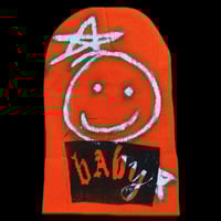 Image 2 of baby FACE beanie [icey orange]