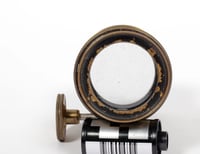 Image 6 of Unbranded early brass Petzval lens magic lantern 4" tall 2" diameter #1952