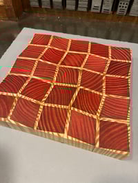 Image 3 of Letterpress Wood Type Pattern Bolck Print - Batch 018