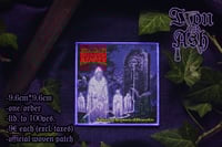 Image 1 of Hooded Menace - Lachrymose Monuments of Obscuration official woven patch