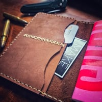 Image 3 of Leather Field Notes/Passport wallet