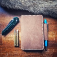 Image 4 of Leather Field Notes/Passport wallet