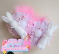 White Double Bunnies