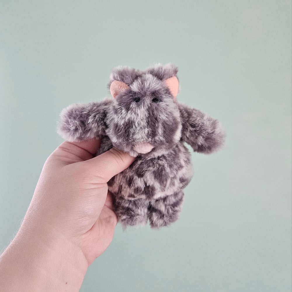 Image of Fluffy Grey Mini Mouse