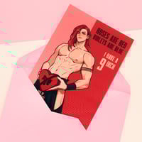 Image 1 of Card with Nivan and Marcin