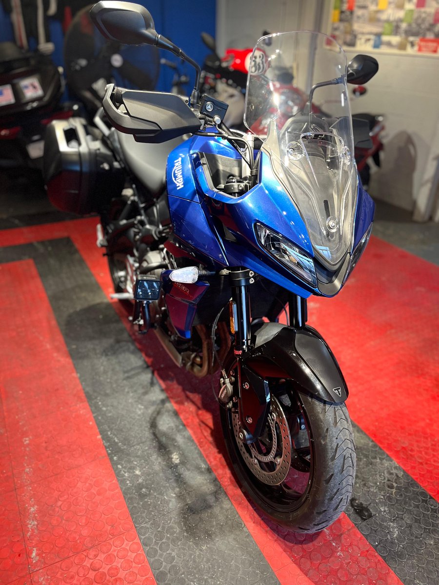 Image of 2022 Triumph Tiger Sport 660! Removable Saddlebags, Driving lights, Heated Grips, and Handguards!