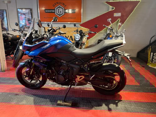 Image of 2022 Triumph Tiger Sport 660! Removable Saddlebags, Driving lights, Heated Grips, and Handguards!