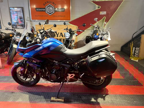 Image of 2022 Triumph Tiger Sport 660! Removable Saddlebags, Driving lights, Heated Grips, and Handguards!