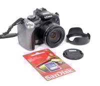 Image 1 of Canon Powershot SX10 IS digital camera + 8GB SD card TESTED *WORKS* #2012