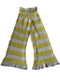 Image 1 of PANT FRENCH LAINE YELLOW/WHITE