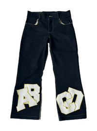 Image 1 of JEAN ABCDRS BLUE/YELLOW