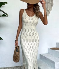 Image 2 of Pink Luxe Knit Maxi 