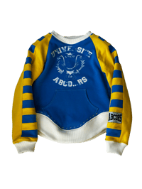 Image 1 of SWEATER UNIVERSITÉ YELLOW/BLUE