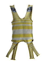 Image 1 of TOP FRENCH LAINE WHITE/YELLOW