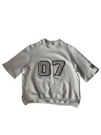 Image 1 of TEE-SHIRT MOLLETON BEIGE