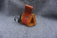Image 6 of Drawstring pouch, Handmade, Toffee and caramel colours