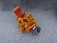 Image 8 of Drawstring pouch, Handmade, Toffee and caramel colours