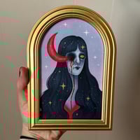 strawberry space jam II original painting 