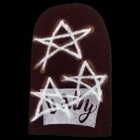 Image 2 of baby FACE beanie [bellini brown]