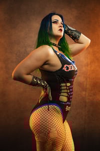 Image 4 of XS/S Ozzy Osbourne Slashed Bodysuit