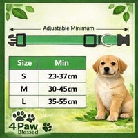 Image 5 of Collar Ajustable Reflectivo para Perros – Resistente y Seguro | 4Paw Blessed