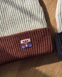 Image 2 of floral beanie