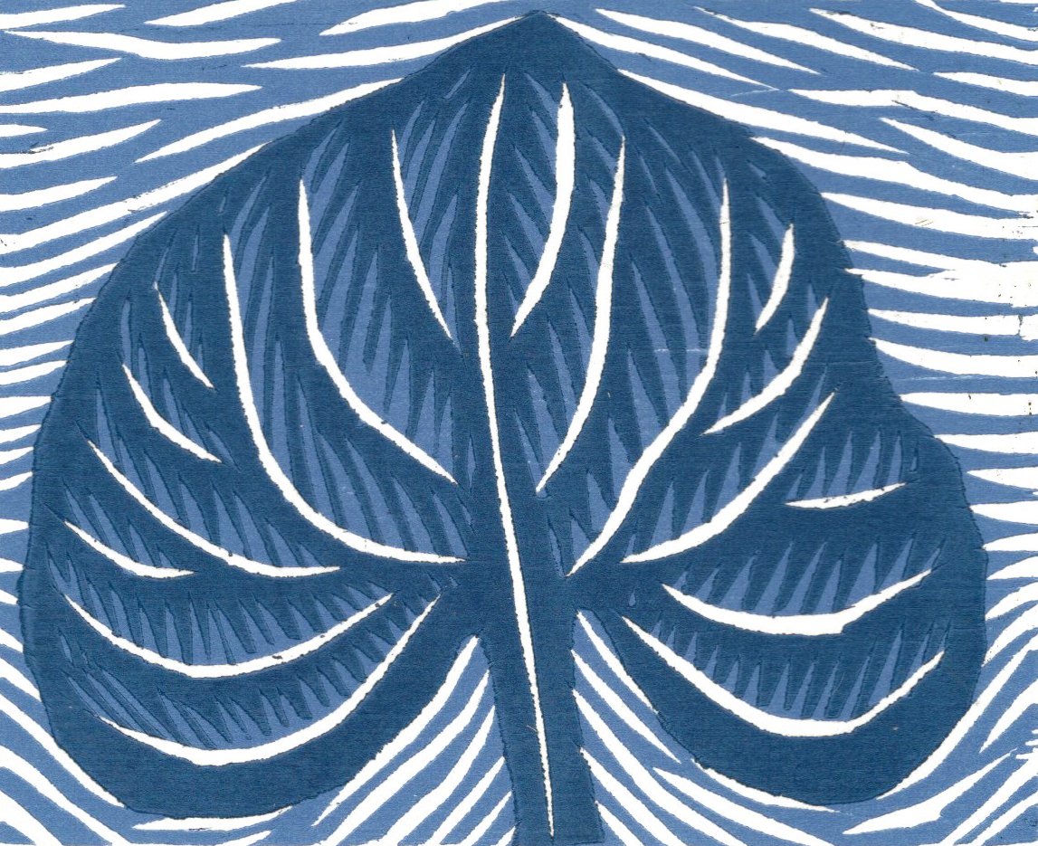 Image of Leaf in the Stream