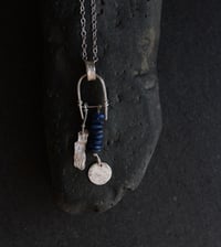 Image 2 of Soothing Kyanite Silver Necklace