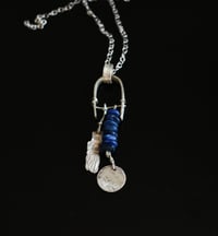 Image 1 of Soothing Kyanite Silver Necklace