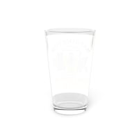 Image 4 of Washington Craft Brew Talk Pint Glass - 16oz Beer Glass, Brewery Podcast Logo
