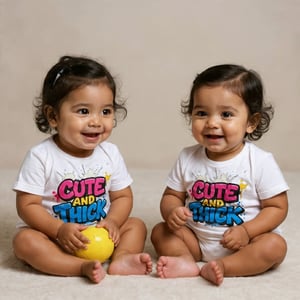 Image of THE CUTE AND THICK T-SHIRTS FOR KIDS