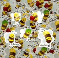 Image 1 of Rare Varieties of Bees Stickers