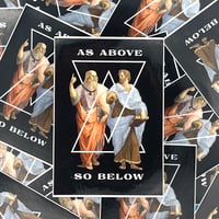As Above, So Below Sticker