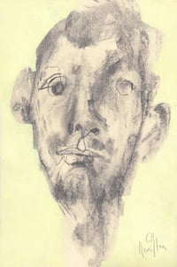 Image 2 of Sense Of Direction - Charcoal and Acrylic Paint on Paper 