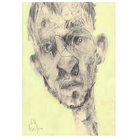 Image 1 of Smaller Tempests - Charcoal and Acrylic Paint on Paper 