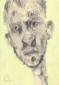 Image 2 of Smaller Tempests - Charcoal and Acrylic Paint on Paper 