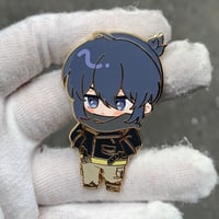 Image 3 of [PRE-ORDER] No. 6 Cheebs | Enamel Pin Set