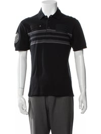 Image 4 of Givenchy Flag Patch Polo - M