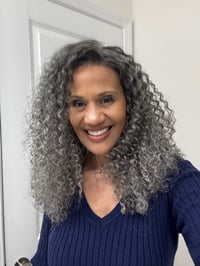 SOUL LADY LYDIA HUMAN HAIR STANDARD SALT & PEPPER BRAIDED WIG