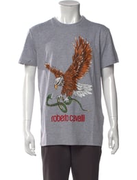 Image 3 of Robeto Cavalli Eagle & Snake Tee - XL