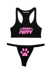 Image 2 of DUMB PUPPY TANK TOP SET