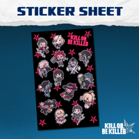 Image 1 of Tiny Assassins Sticker Sheet
