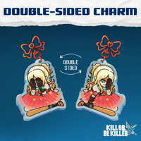 Image 1 of Bad Girl Acrylic Charm