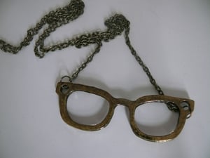 Image of Glasses Pendant Necklace