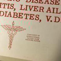 Image 2 of 1950’s Milton Zeis disease disclaimer