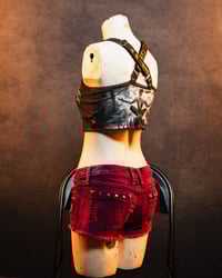 Image 3 of Low Rise Pastel Goth Micro Shorts