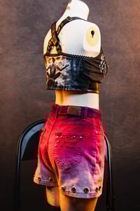 Image 3 of 6M High Rise Pastel Goth Shorts